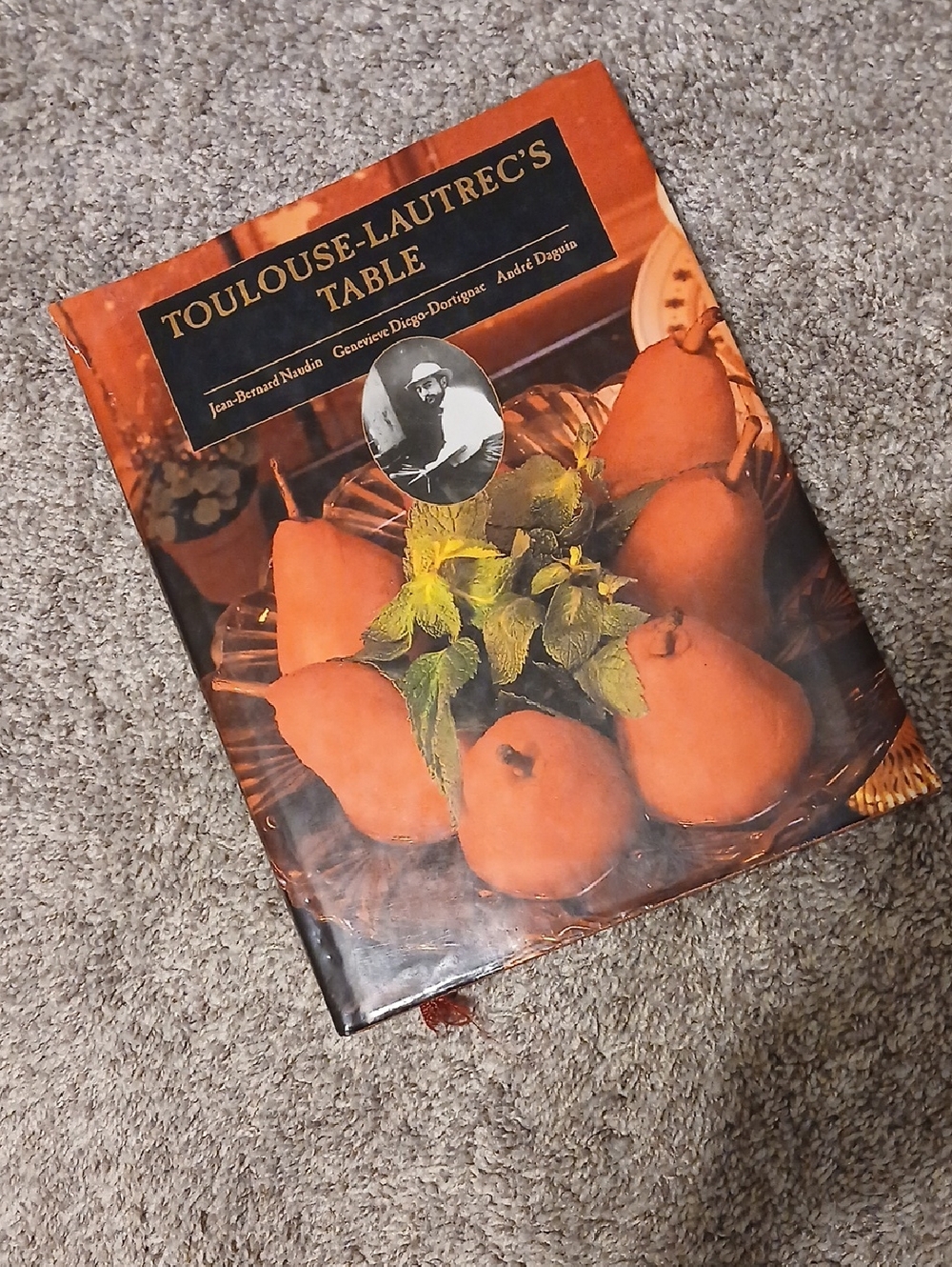 Toulouse-Lautrec's Table Hardcover Book